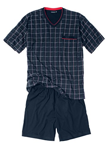 GÖTZBURG Men's 451154-4008 Two-Piece Pyjama Set, Blue (Navy 7013), XXX-Large (Manufacturer Size: 58) on Sale